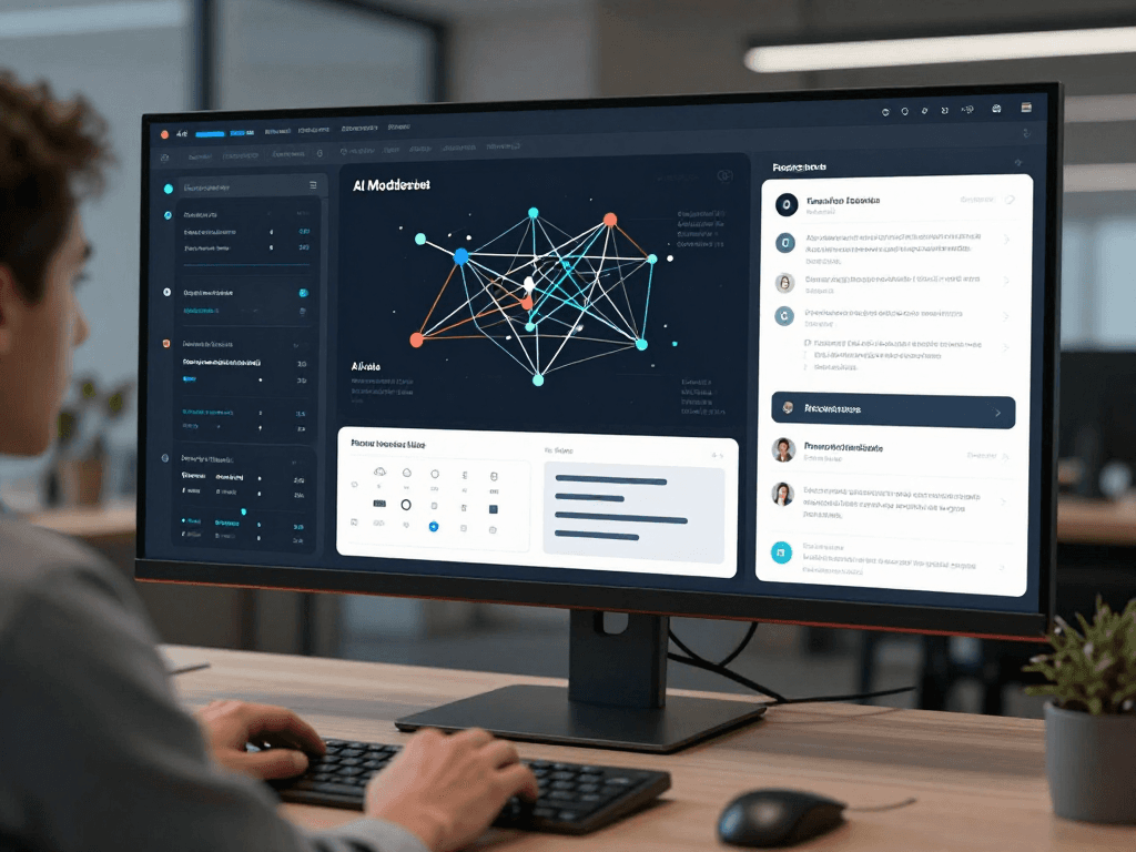 ZOE RHODE PORN: AI tool dashboard showing machine learning insights for automation and productivity in SaaS platforms.
