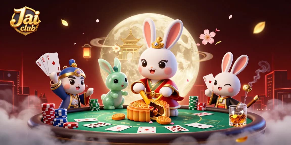 Join the Jai club gameplay excitement with vibrant poker action in a captivating scene.