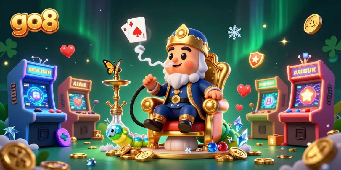 Experience the excitement of go8's vast gaming universe with captivating casino elements