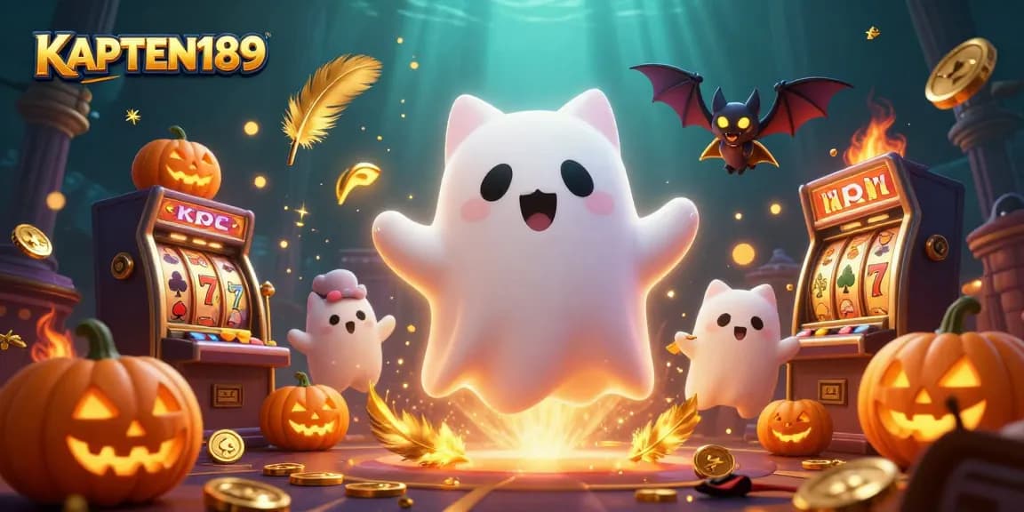 KAPTEN189 menawarkan keseruan dalam bermain slot online dengan slot reels dan jack-o-lantern di kasino