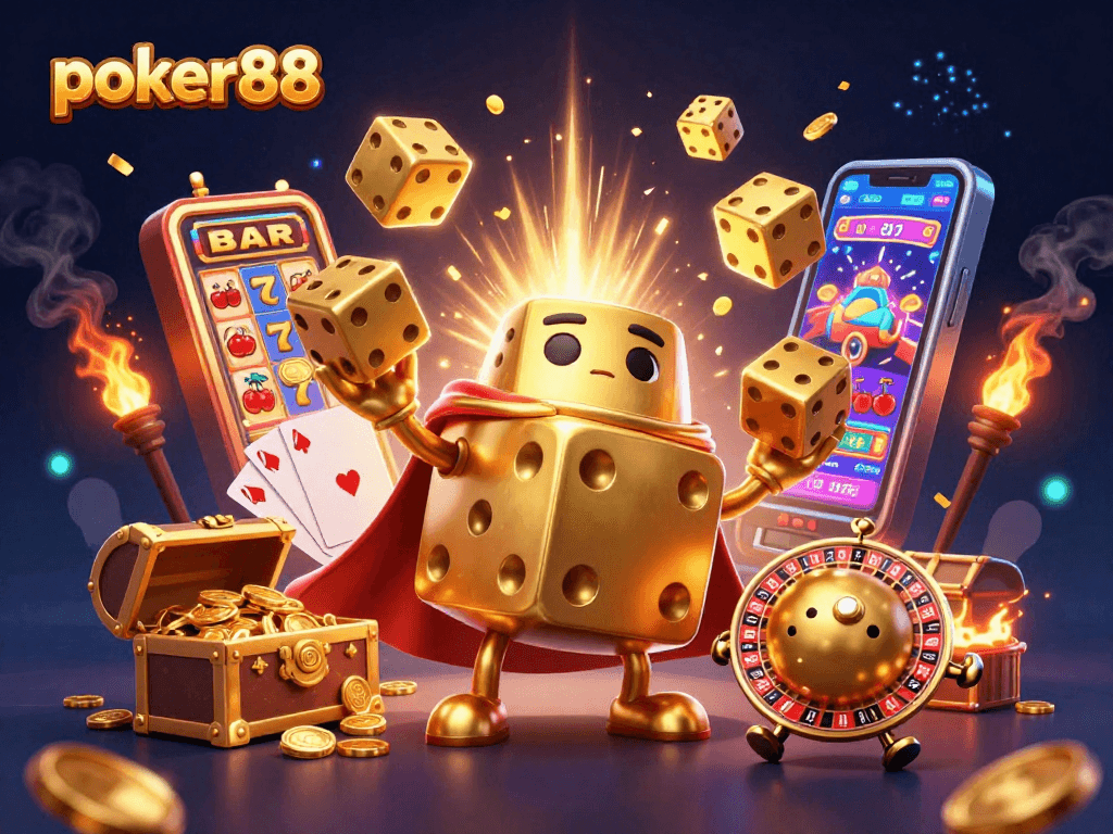 Menangkan jackpot di poker88 dengan permainan slot penuh warna dan karakter kartun yang menghibur.