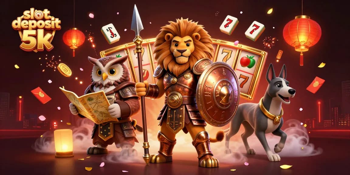 Engage with slot deposit 5k at top online casinos featuring thrilling jackpots and immersive gameplay.