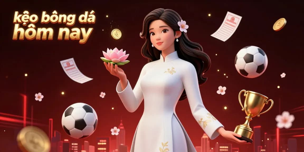 Engage with kèo bóng đá hôm nay and try your luck on today's betting odds.