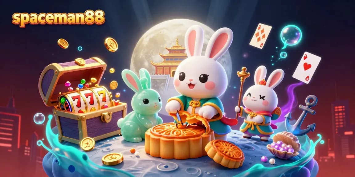 Play slot games with spaceman88 and discover thrilling jackpot opportunities in an immersive casino scene.