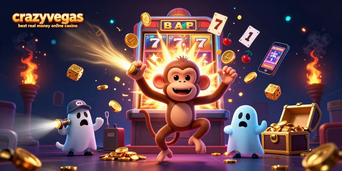 Experience the thrill at crazyvegas best real money online casino with lively gaming scenes and action!