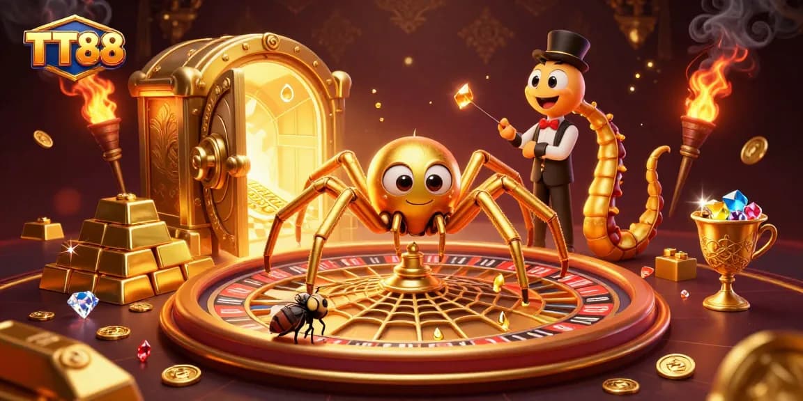 Engage in TT88's thrilling casino experience with dynamic elements and vibrant graphics.