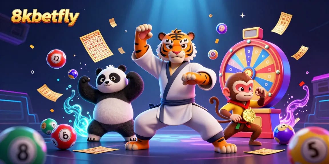Engage in fun lottery action at 8xbetfly with colorful balls and dynamic prize elements.