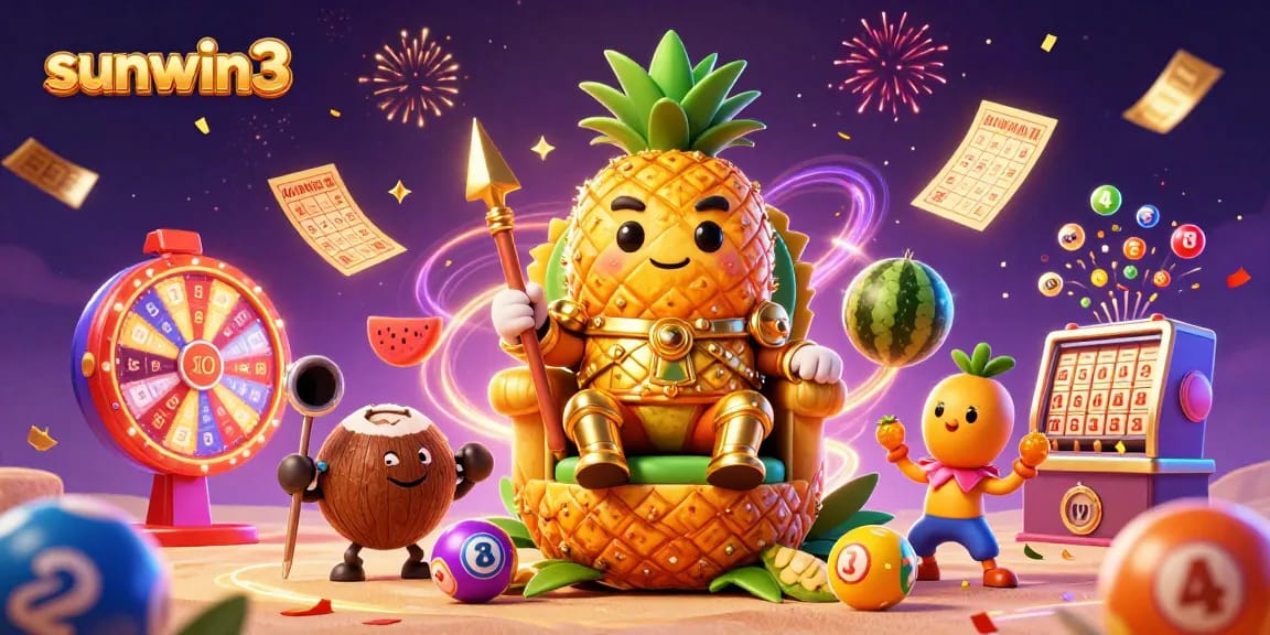 Experience the excitement of sunwin3 with vibrant characters and dynamic casino elements.