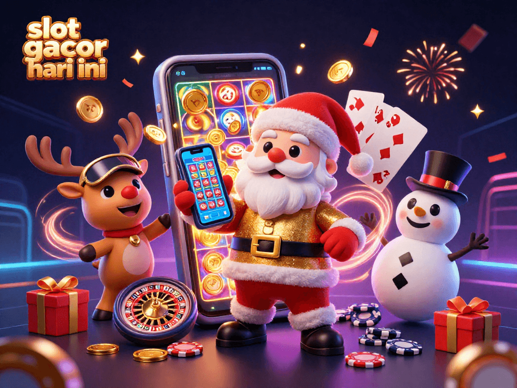 Menang besar pada slot gacor hari ini di kasino dengan simbol keberuntungan dan permainan menarik.