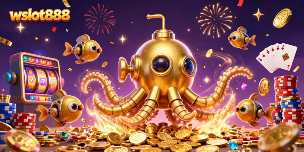 Mainkan wslot888 dan menangkan jackpot besar di tengah lautan koin emas.