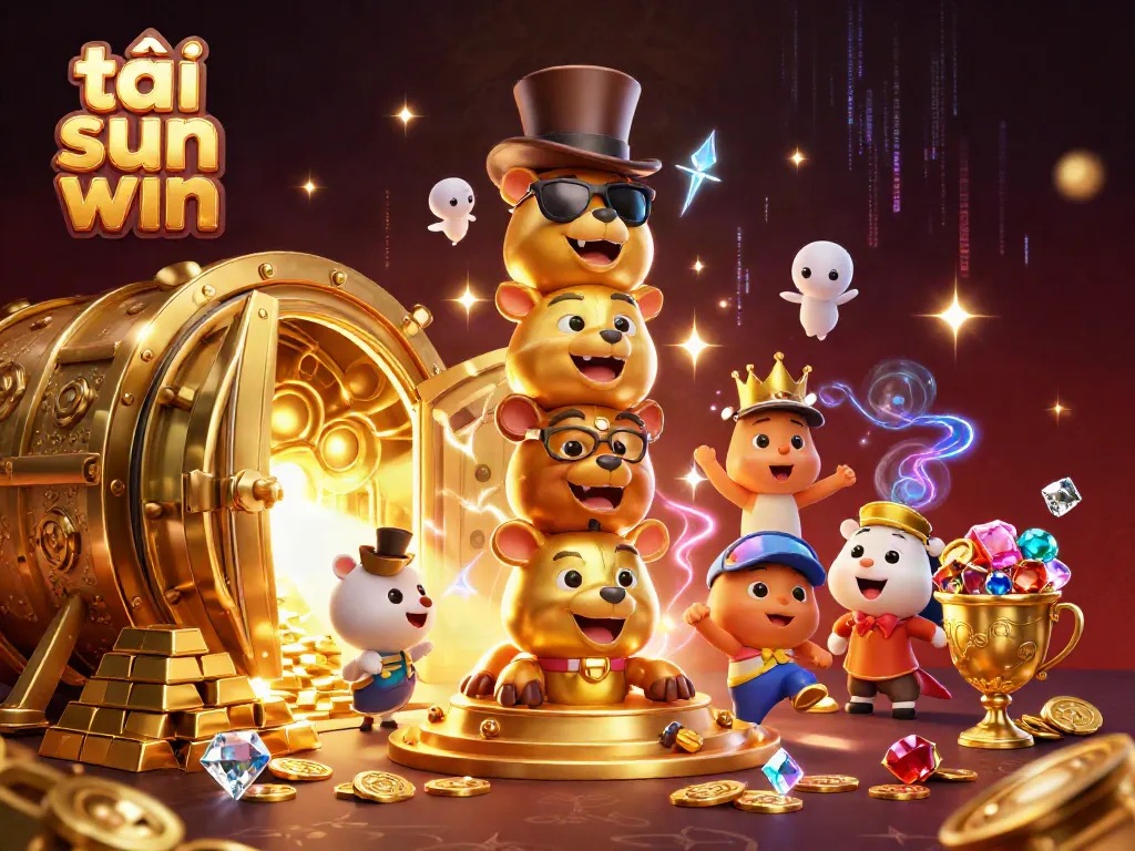 Spin and win with tải sun win, exploring vibrant casino treasures and lucky symbols.