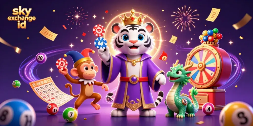 Experience the thrill of sky exchange id with dynamic characters, games, and vibrant casino elements.