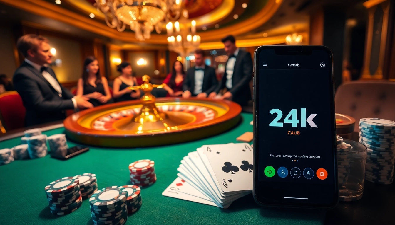 Experience the thrill of the app 24kclub with luxurious casino action and vibrant gaming experiences.