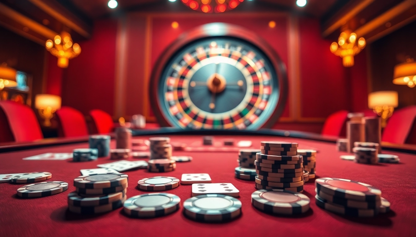 Experience the excitement of BJ38 with vibrant casino tables and dynamic play.