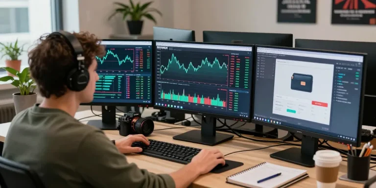 Торговля на платформе битмекс биржа с отображением графиков и динамикой рынка.